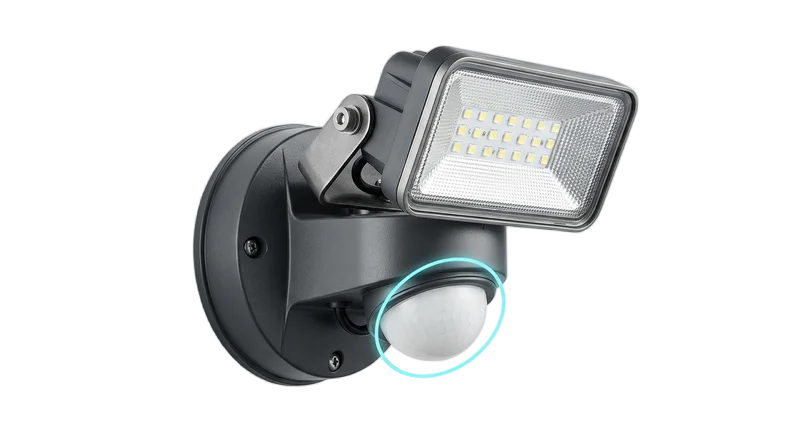 תאורה עם חיישן תנועה